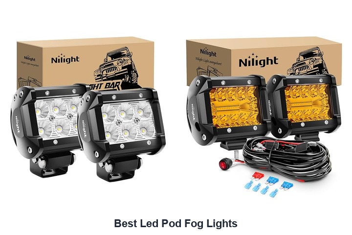 best led pod fog lights
