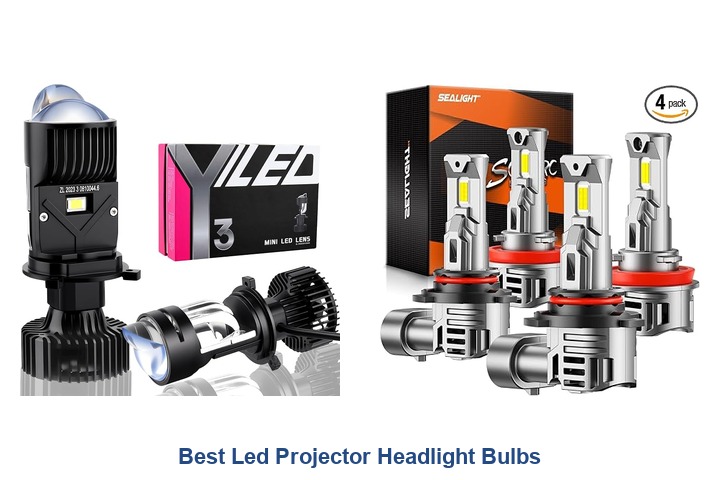 best led projector headlight bulbs