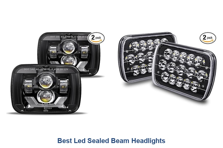 best led sealed beam headlights