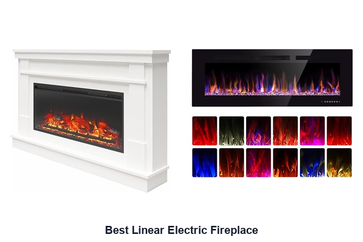 best linear electric fireplace