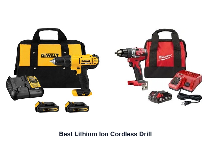 best lithium ion cordless drill