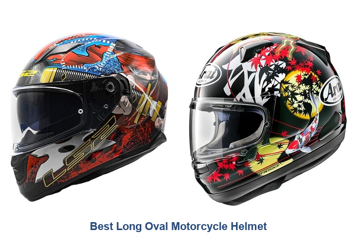 best long oval motorcycle helmet