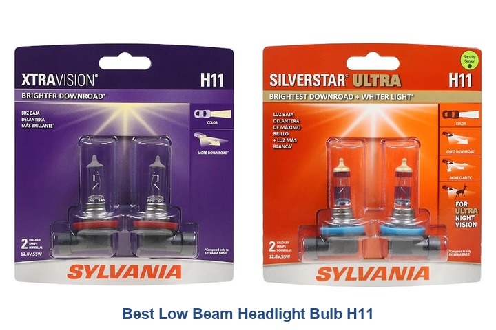 best low beam headlight bulb h11