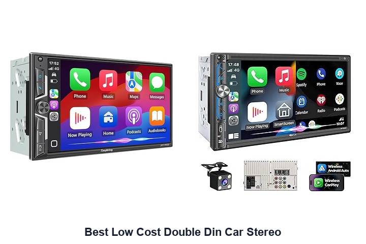 best low cost double din car stereo