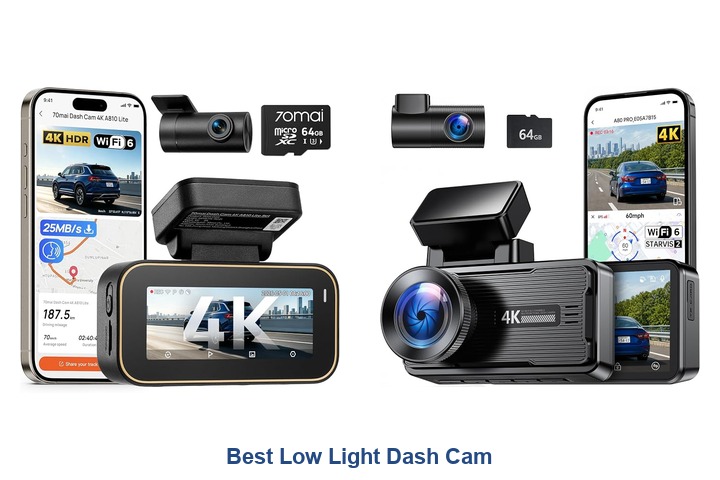 best low light dash cam