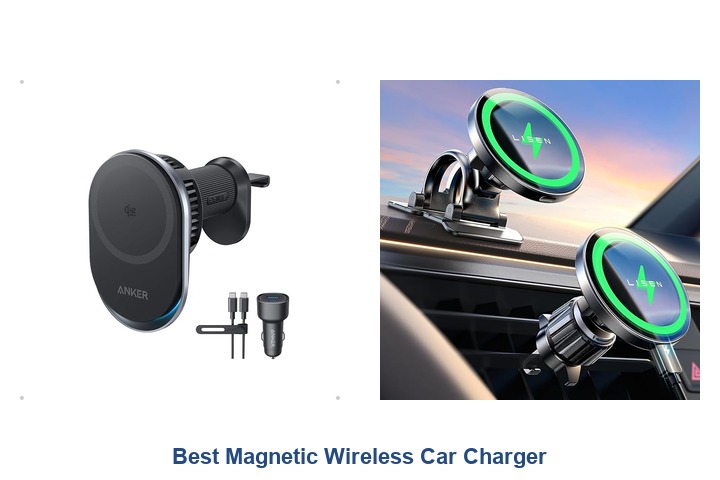 best magnetic wireless car charger