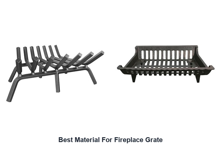 best material for fireplace grate