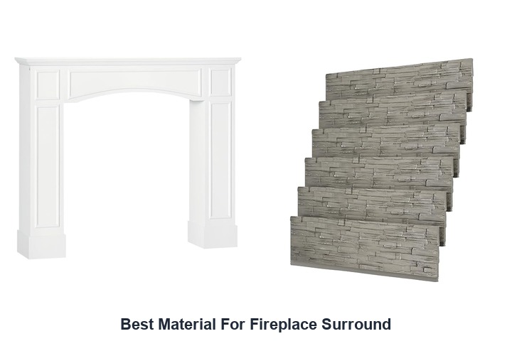 best material for fireplace surround