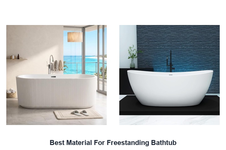 best material for freestanding bathtub