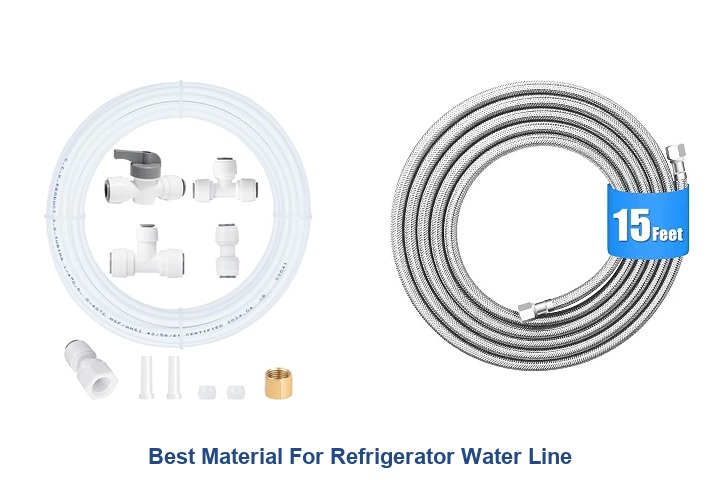 best material for refrigerator water line