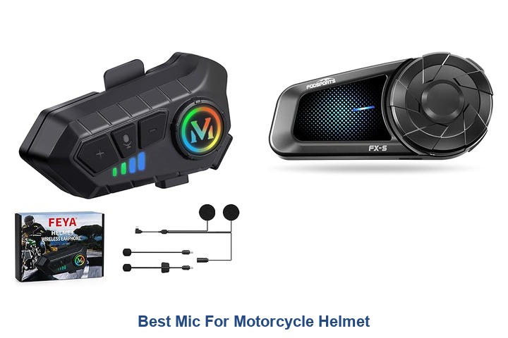 best mic for motorcycle helmet