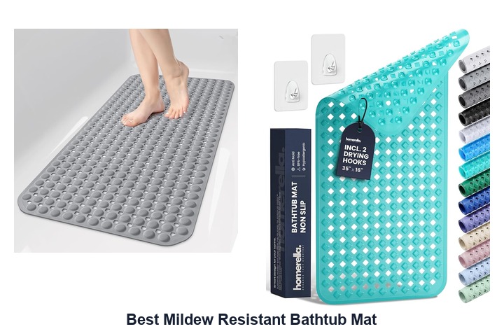 best mildew resistant bathtub mat