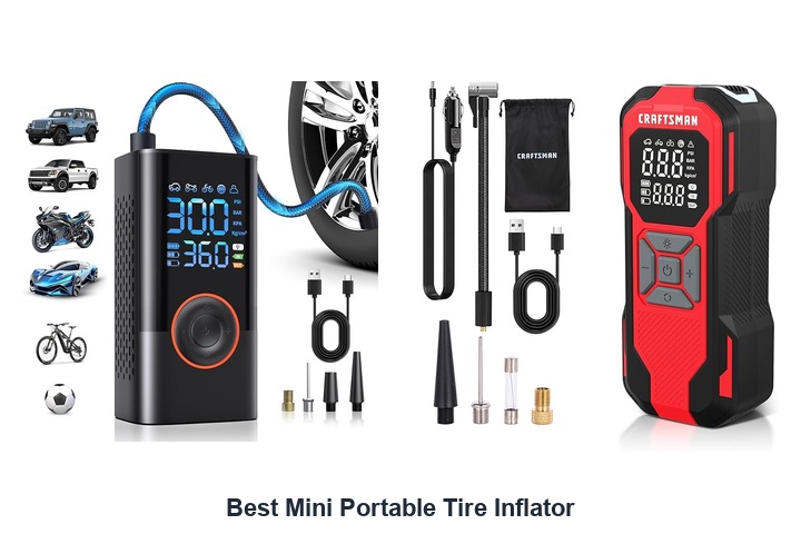 best mini portable tire inflator