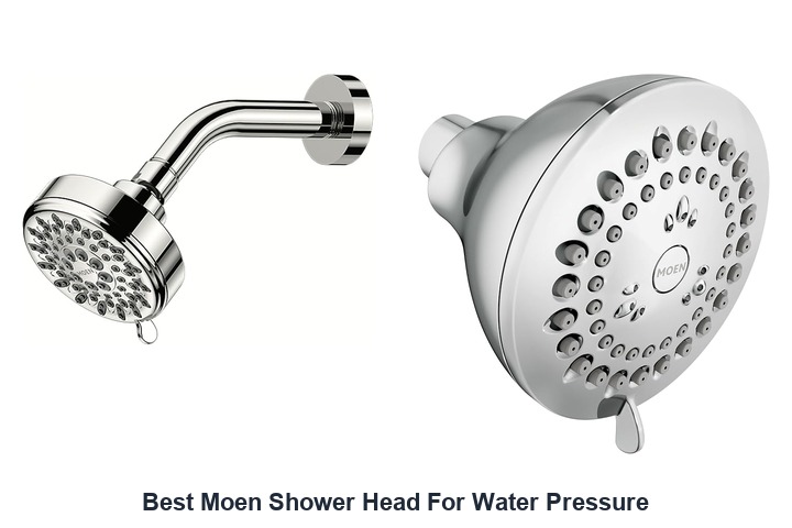 best moen shower head for water pressure