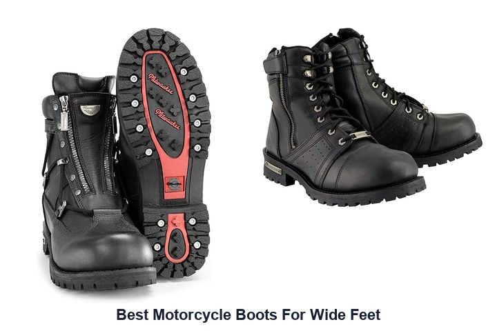 best motorcycle boots for wide feet