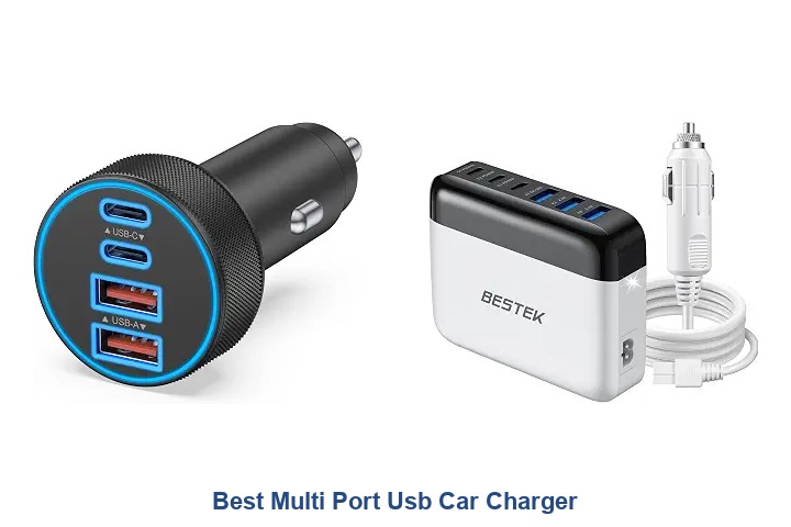 best multi port usb car charger