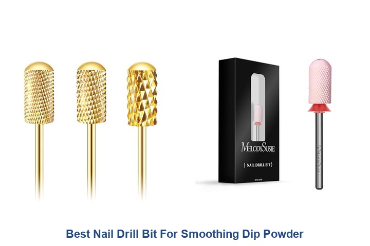 best nail drill bit for smoothing dip powder