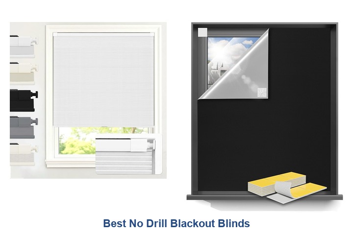 best no drill blackout blinds