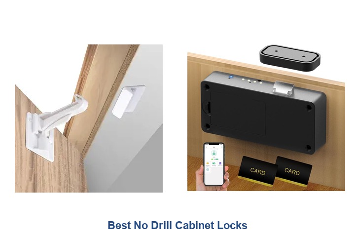 best no drill cabinet locks