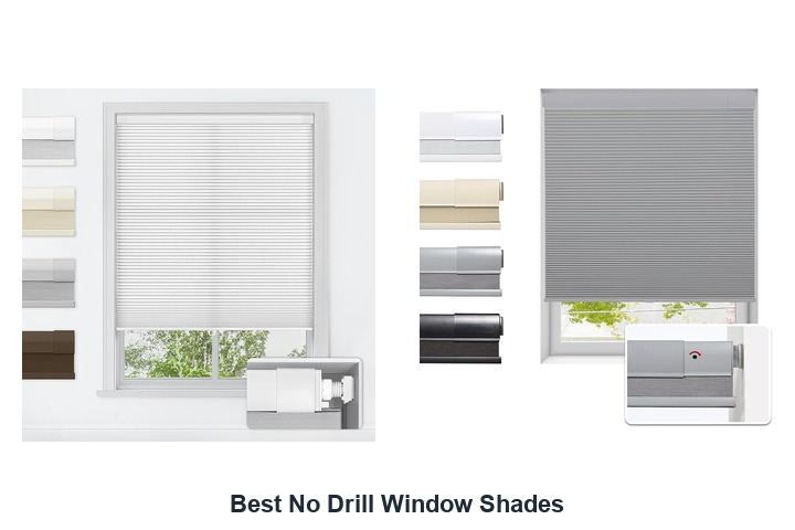 best no drill window shades