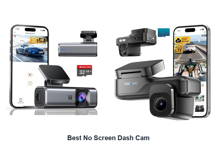 best no screen dash cam