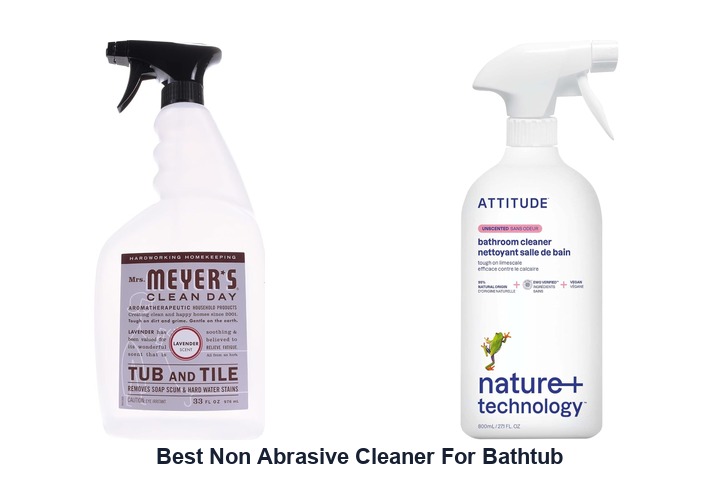 best non abrasive cleaner for bathtub