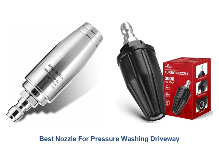 best nozzle for pressure washing driveway