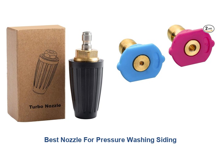 best nozzle for pressure washing siding