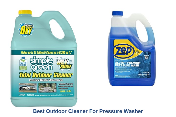 best outdoor cleaner for pressure washer