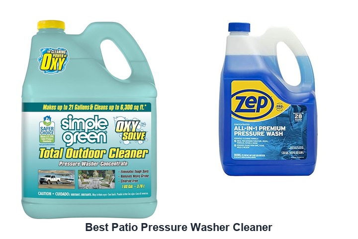 best patio pressure washer cleaner