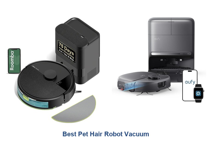 best pet hair robot vacuum