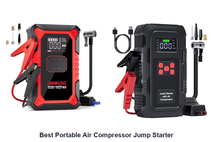 best portable air compressor jump starter
