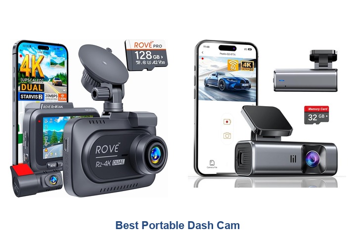 best portable dash cam