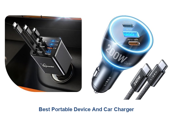 best portable device and car charger