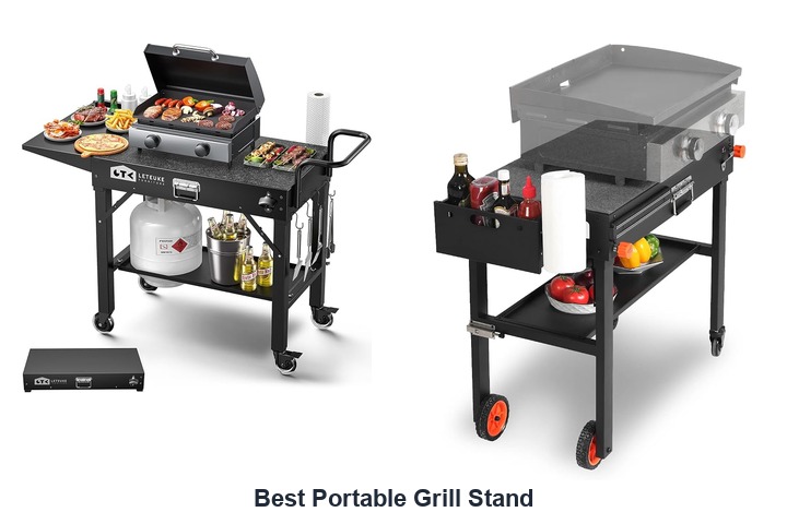 best portable grill stand