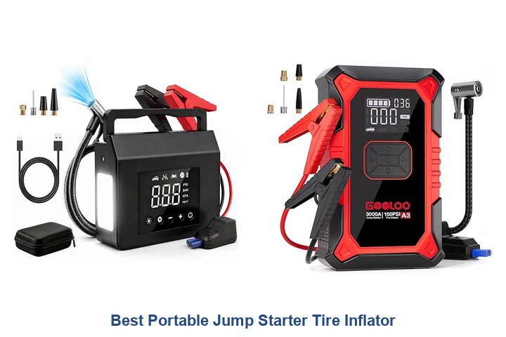 best portable jump starter tire inflator