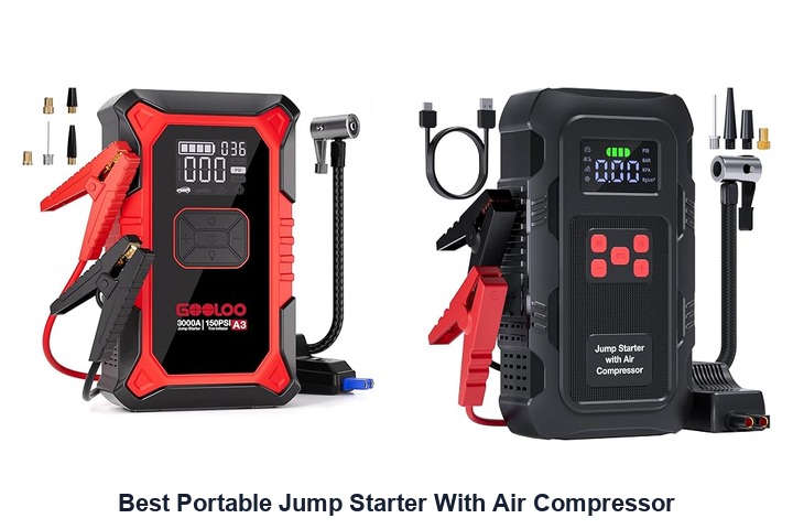 best portable jump starter with air compressor
