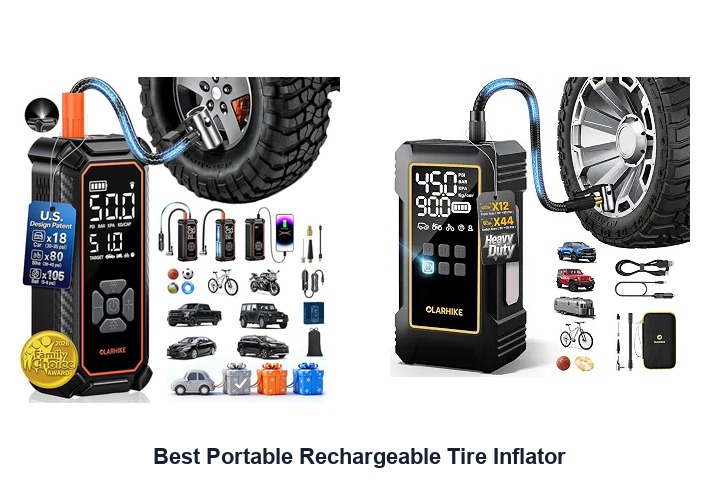 best portable rechargeable tire inflator