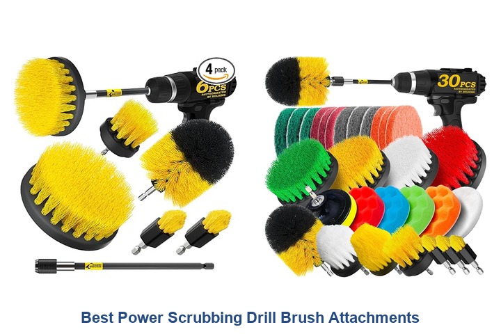 best power scrubbing drill brush attachments