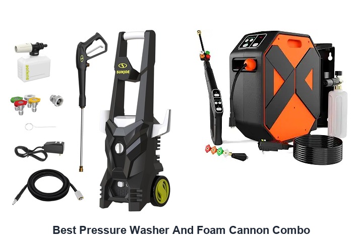best pressure washer and foam cannon combo