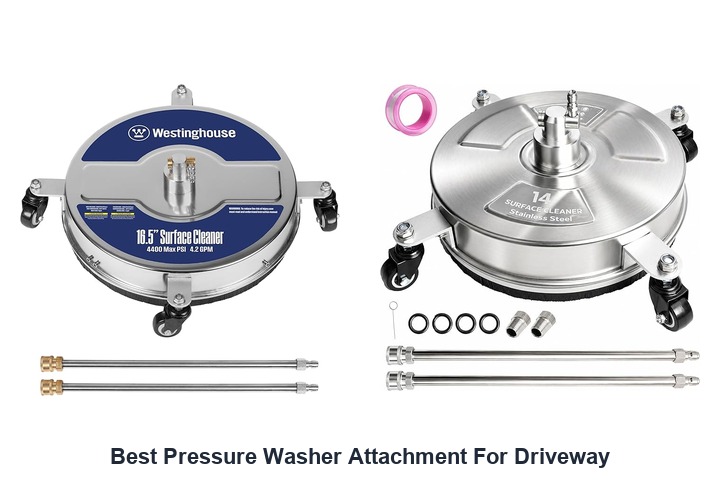best pressure washer attachment for driveway
