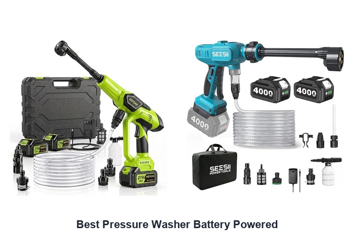 best pressure washer battery powered