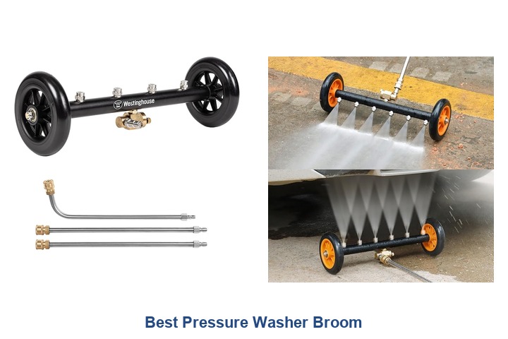 best pressure washer broom
