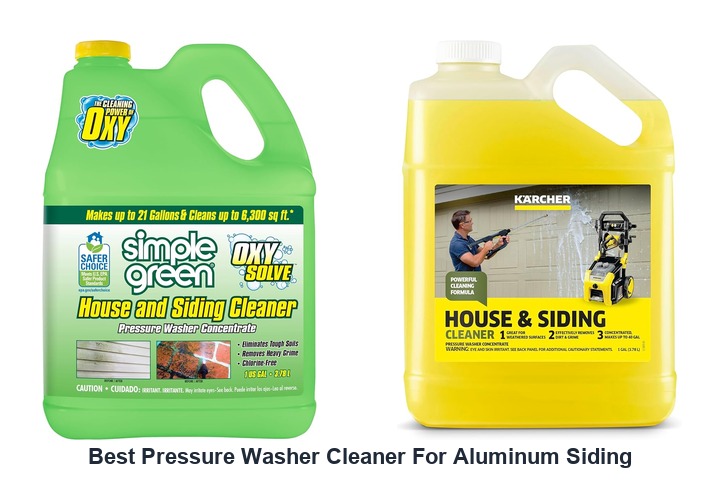 best pressure washer cleaner for aluminum siding