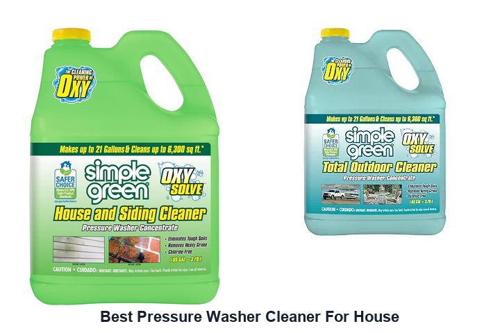 best pressure washer cleaner for house