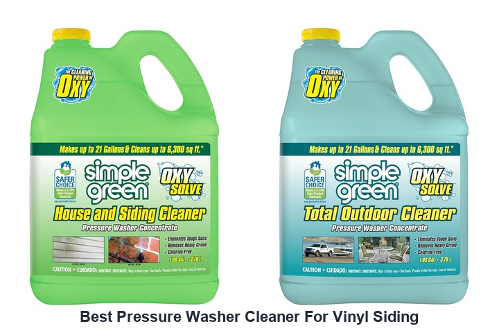 best pressure washer cleaner for vinyl siding