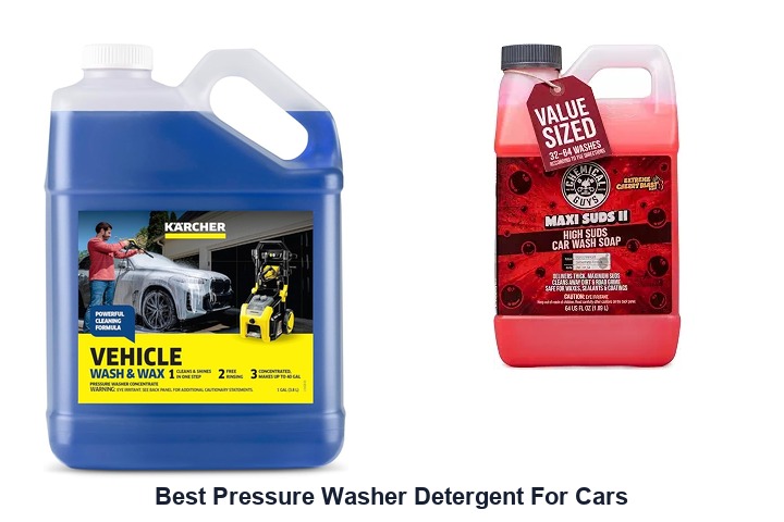 best pressure washer detergent for cars