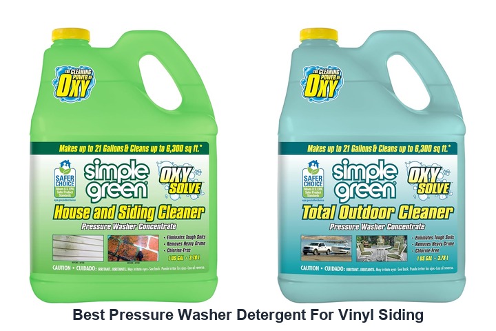 best pressure washer detergent for vinyl siding