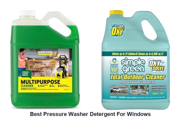 best pressure washer detergent for windows