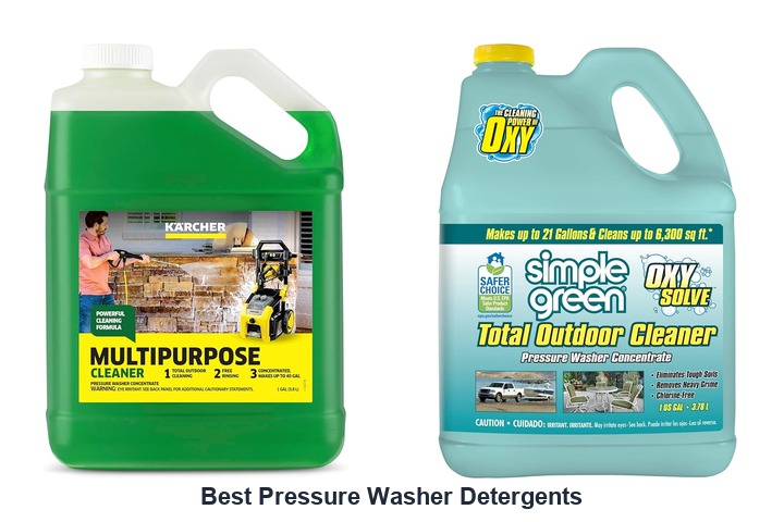 best pressure washer detergents